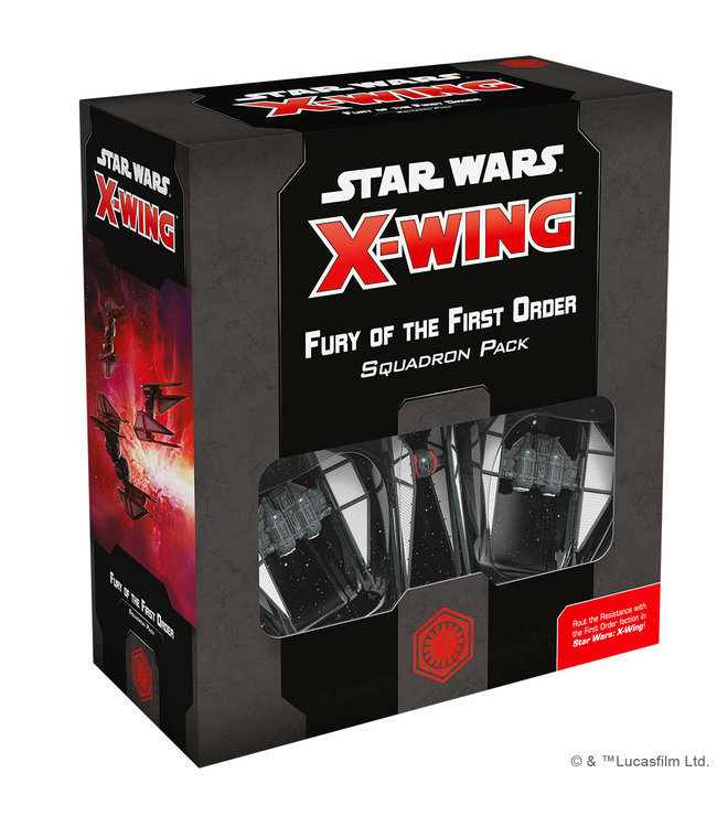 Star Wars X-Wing Fury Of The First Order Squadron Pack