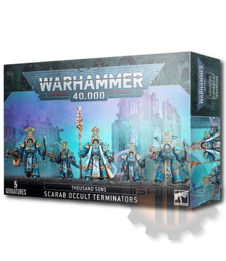 Warhammer 40000 Thousand Sons Scarab Occult Terminators