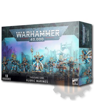 Warhammer 40000 Thousand Sons Rubric Marines