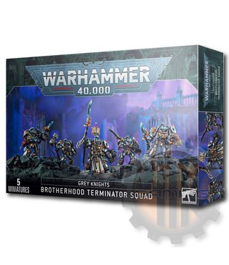 Warhammer 40000 Grey Knights Brotherhood Terminator Squad