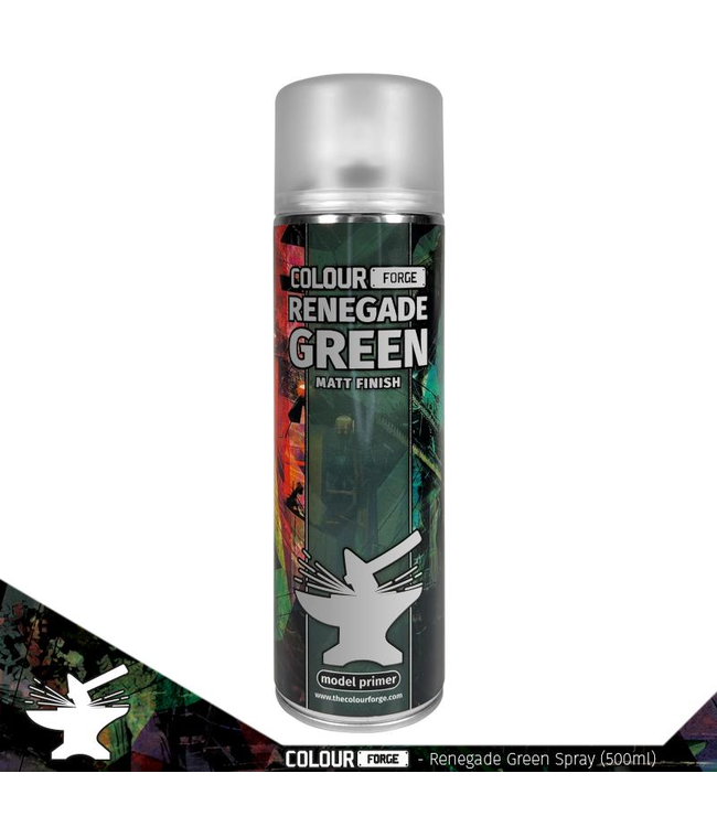 Colour Forge Colour Forge Renegade Green Spray (500ml)