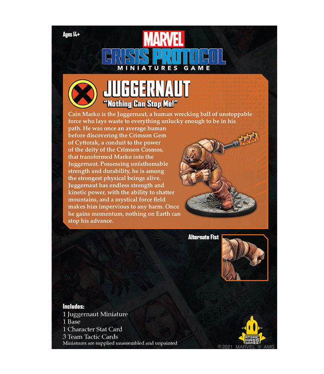 Marvel Crisis Protocol: Juggernaut