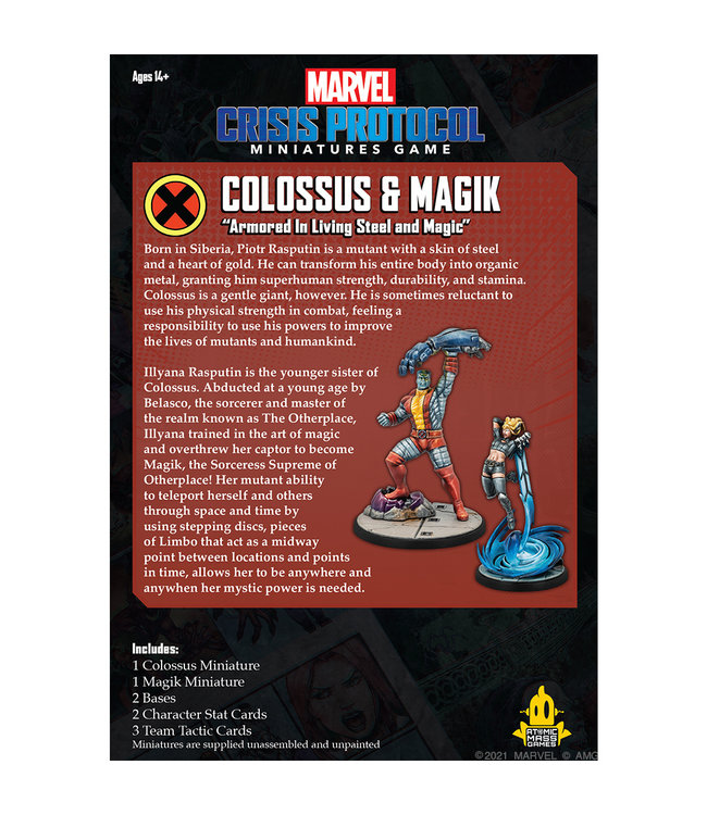 Marvel Crisis Protocol: Colossus & Magik