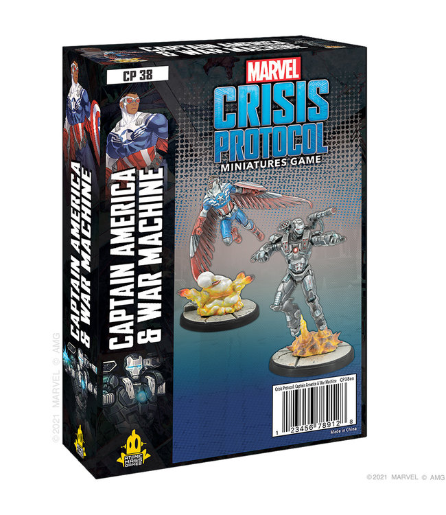 Marvel Crisis Protocol: Captain America and War Machine