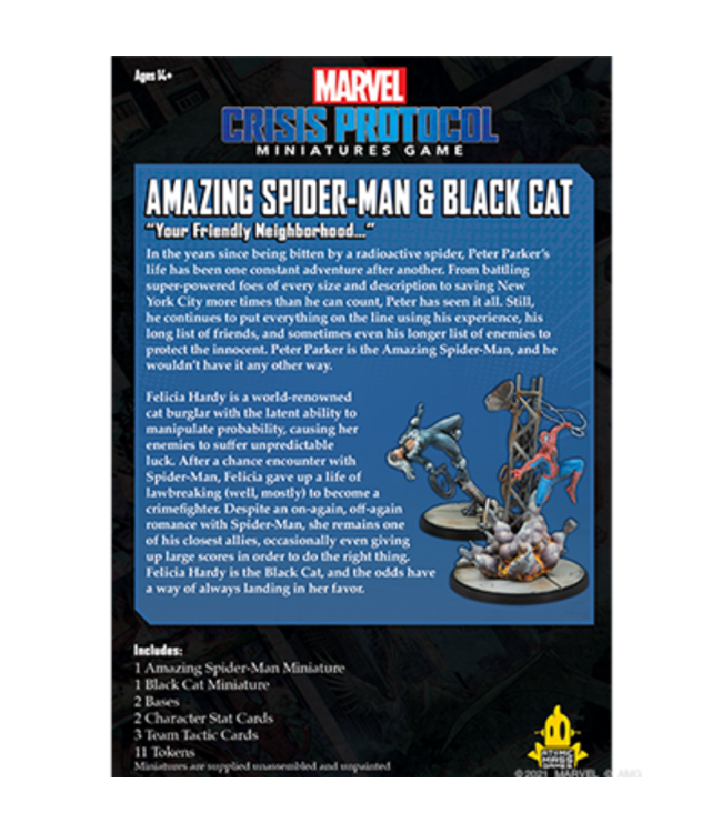 Marvel Crisis Protocol: Amazing Spider-man and Black Cat