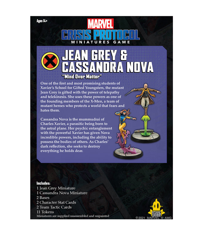 Marvel Crisis Protocol: Jean Gray and Cassandra Nova