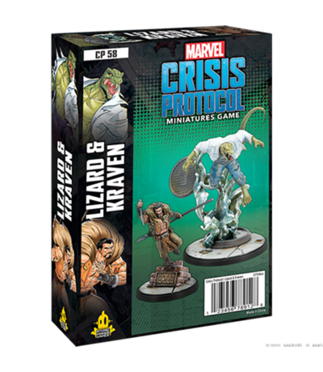 Marvel Crisis Protocol: Lizard and Kraven