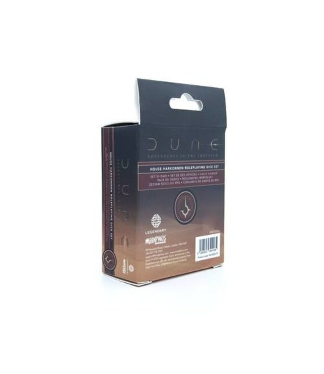Dune RPG Dune - Adventures in the Imperium Dice Set: Harkonnen