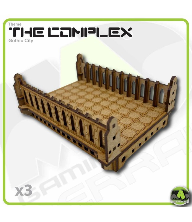 MAD Gaming Terrain GC Sky Bridge Large Wall Walkway Standard