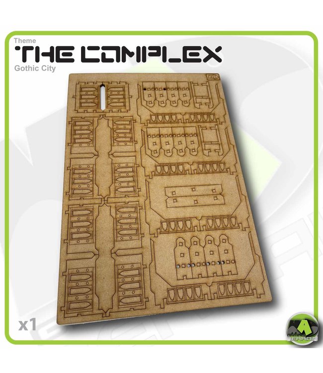 MAD Gaming Terrain GC Sky Bridge Walkway Small Wall Connection
