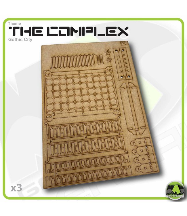 MAD Gaming Terrain GC Sky Bridge Large Wall Walkway Standard