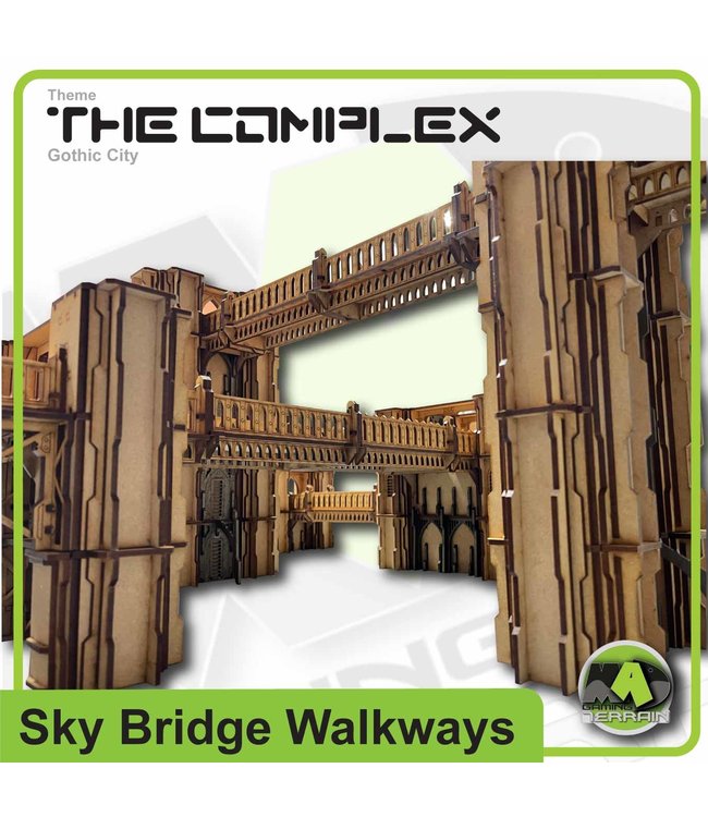 MAD Gaming Terrain GC Sky Bridge Small Walkway pack