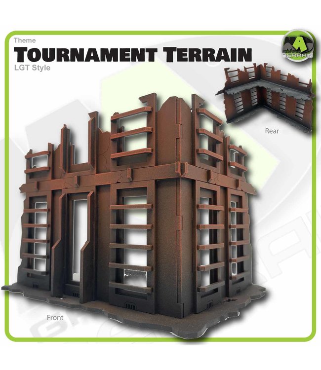 MAD Gaming Terrain Medium L (Right) - LGT Style Tournament Terrain