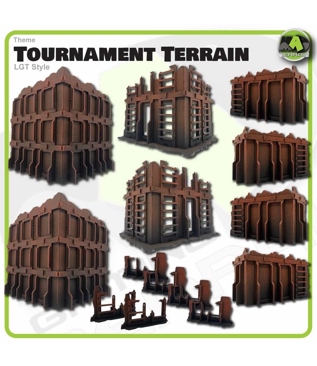 MAD Gaming Terrain LGT Style Tournament Board Bundle 2021