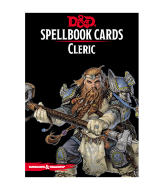 Dungeons & Dragons D&D Cleric Spellbook Cards