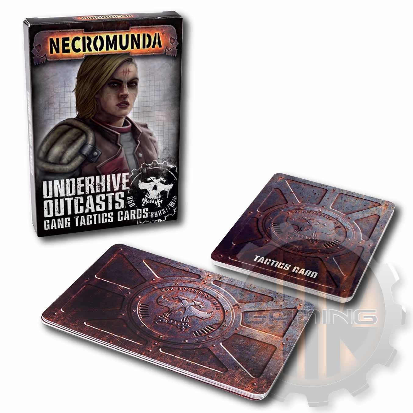 Necromunda: Underhive Outcasts Cards - 4Tk Gaming