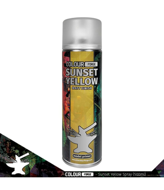 Colour Forge Colour Forge Sunset Yellow Spray (500ml)