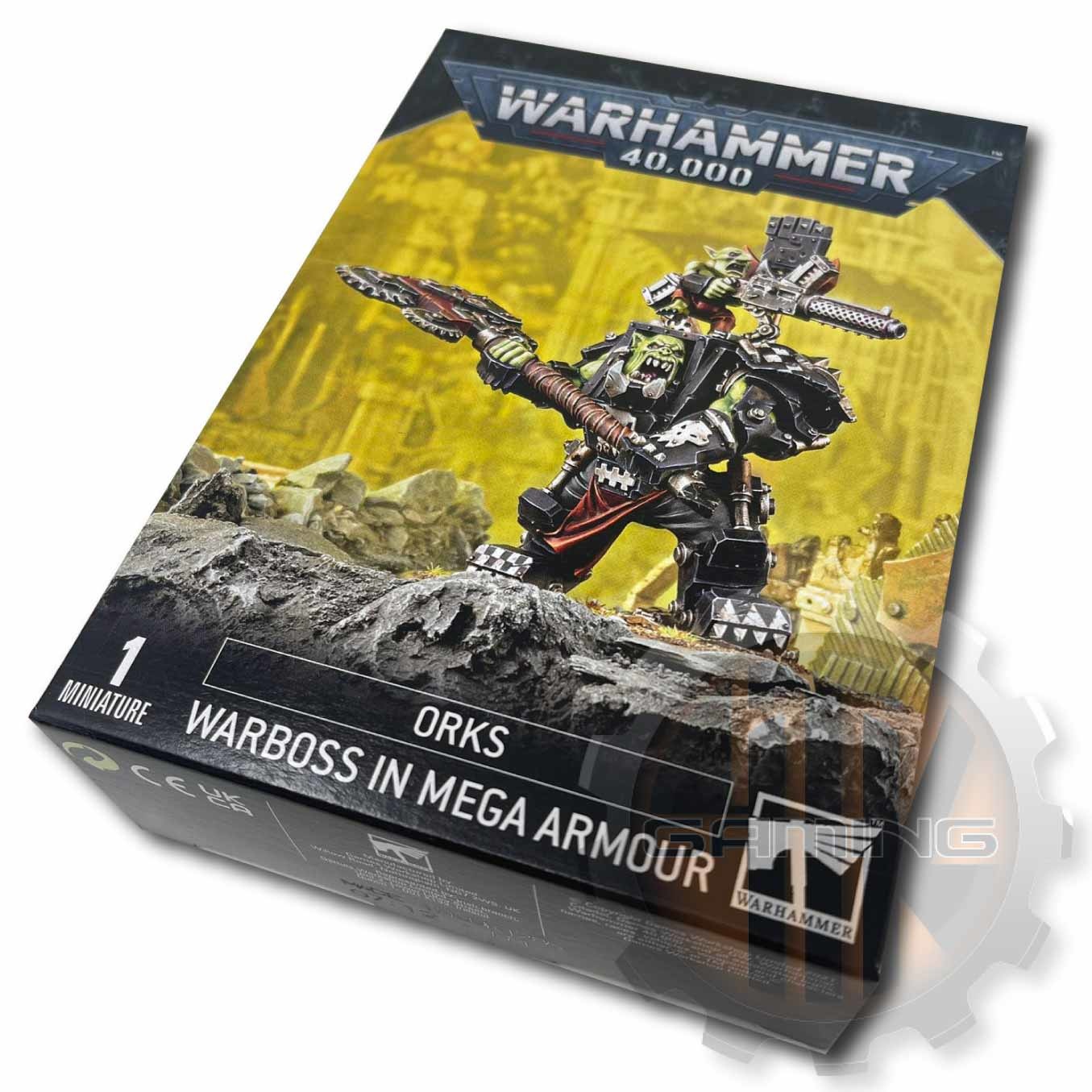 Orks Ork Warboss In Mega Armour 4Tk Gaming