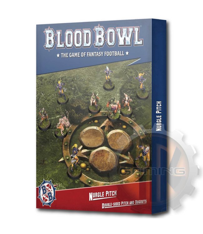 Blood Bowl Blood Bowl: Nurgle Team Pitch & Dugouts