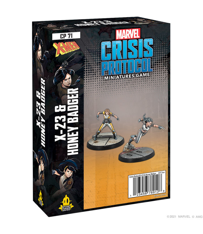 Marvel Marvel Crisis Protocol: X-23 & Honey Badger