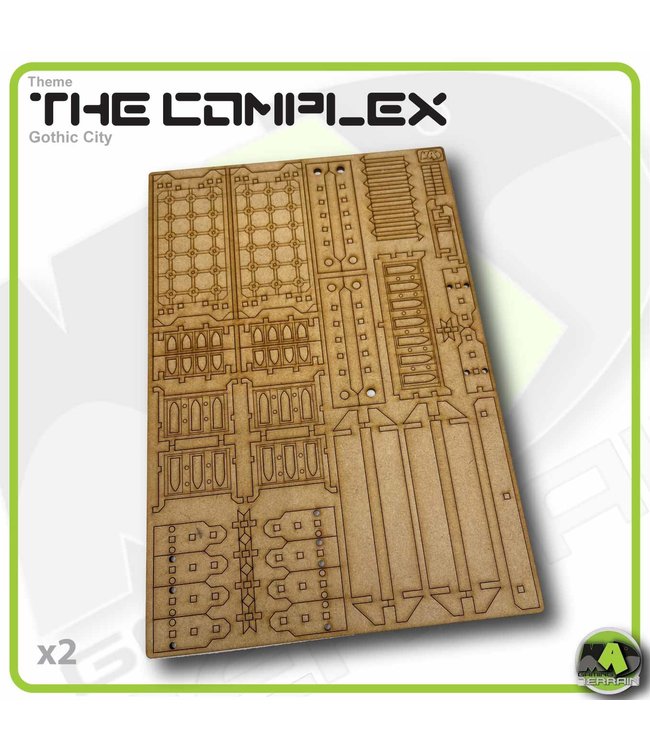 MAD Gaming Terrain GC Sky Bridge Large Walkway pack