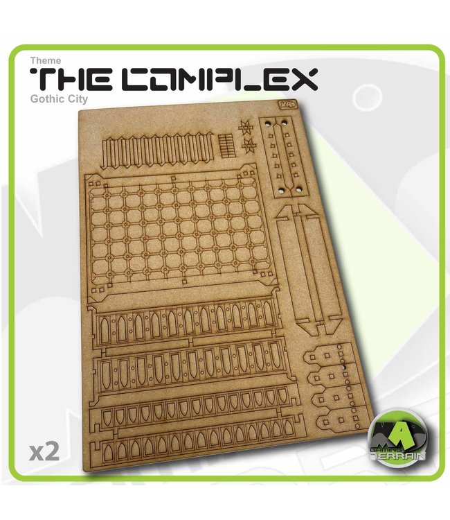 MAD Gaming Terrain GC Sky Bridge Large Walkway pack