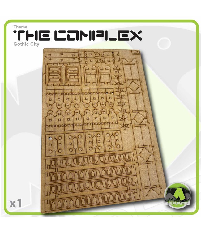 MAD Gaming Terrain GC Sky Bridge Small Walkway pack