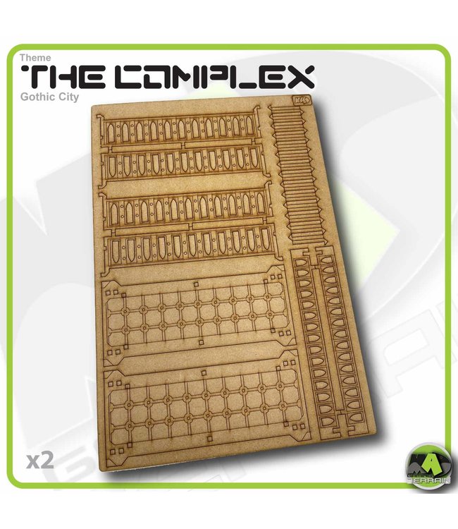 MAD Gaming Terrain GC Sky Bridge Small Walkway pack