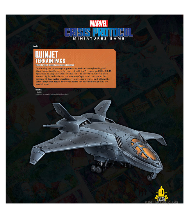 Marvel Crisis Protocol Marvel Crisis Protocol: Quinjet Terrain