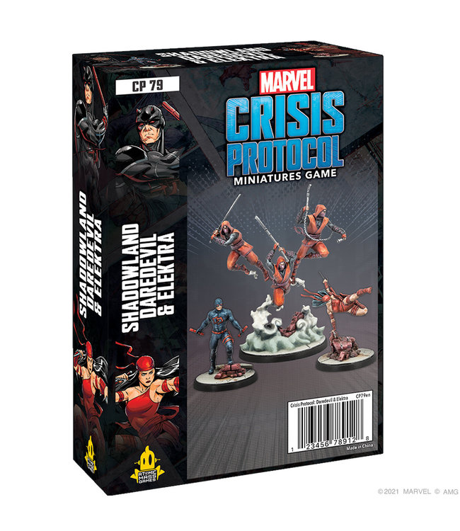 Marvel Marvel Crisis Protocol: Shadowland and Daredevil & Elektra