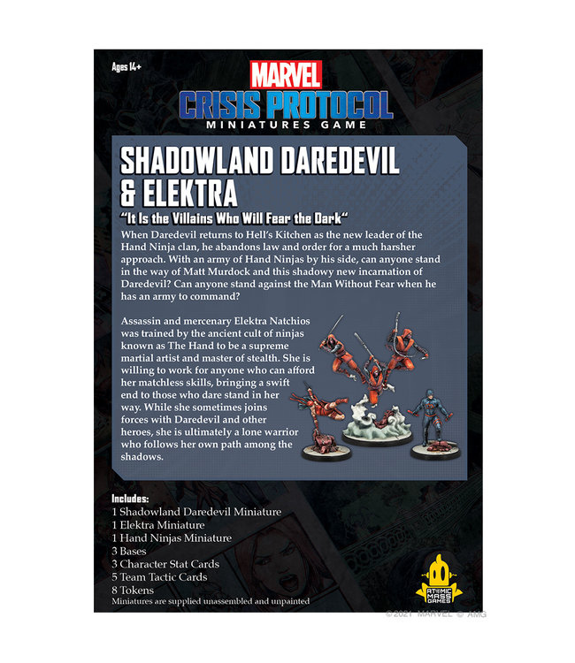 Marvel Marvel Crisis Protocol: Shadowland and Daredevil & Elektra