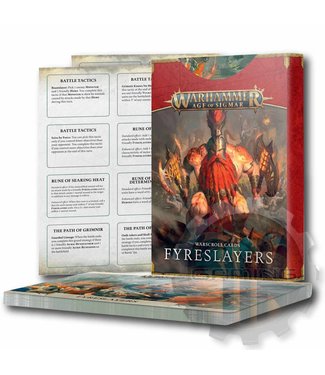 Age Of Sigmar *Warscroll Cards: Fyreslayers