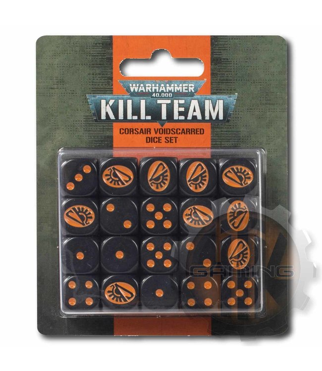 Kill Team *Kill Team: Corsair Voidscarred Dice Set