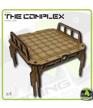 MAD Gaming Terrain Complex - Gothic City - Large Floating Floor Infill