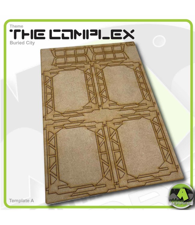 MAD Gaming Terrain Complex - Buried City - Large Floating Floor Infill