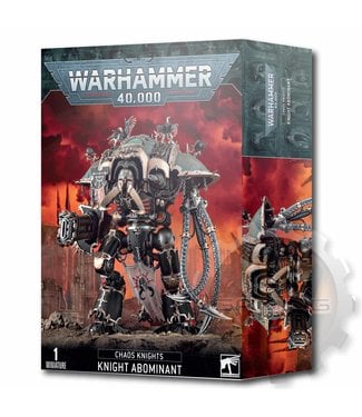 Warhammer 40000 Chaos Knights: Knight Abominant