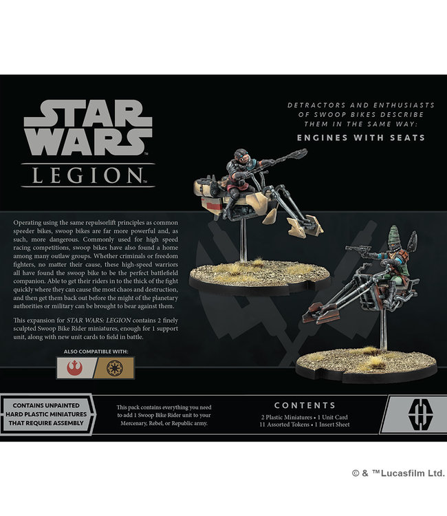 Star Wars Legion Swoop Bike Riders