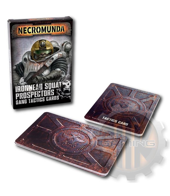Necromunda Ironhead Squad Prospector Tactics Cards