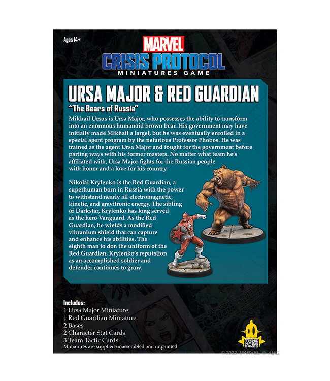 Marvel Crisis Protocol Marvel Crisis Protocol: Crimson Dynamo & Dark Star