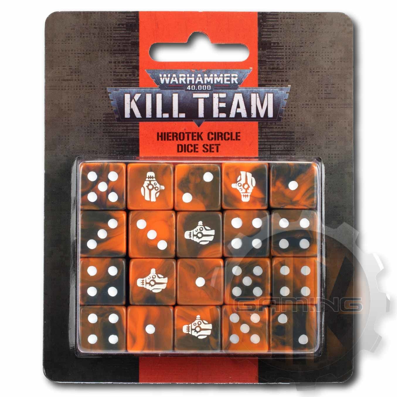 Kill Team: Hierotek Circle Dice Set - 4Tk Gaming