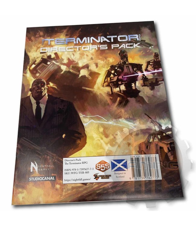 Teminator Reprogramed Terminator Pack The Terminator RPG GM Screen Pack - 4Tk Gaming
