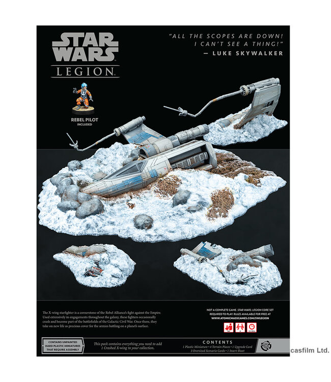 Star Wars Legion * Star Wars Legion: Crashed X-Wing Battlefield Expansion