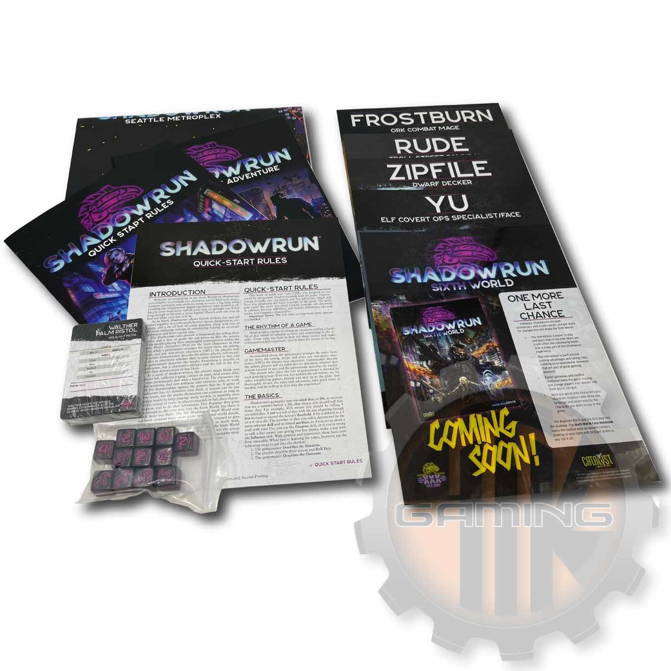 Shadowrun Sixth Edition Beginner Box 4Tk Gaming