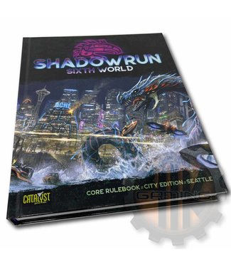 Shadowrun RPG Shadowrun 6th Edition Core Rule Book City Edition Seattle