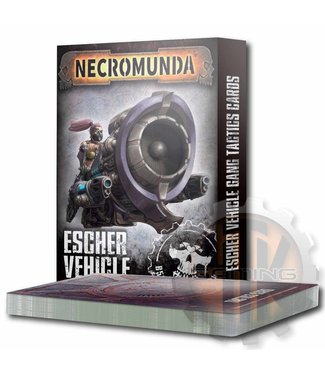 Necromunda Necro: Escher Vehicle Gang Tactics Cards