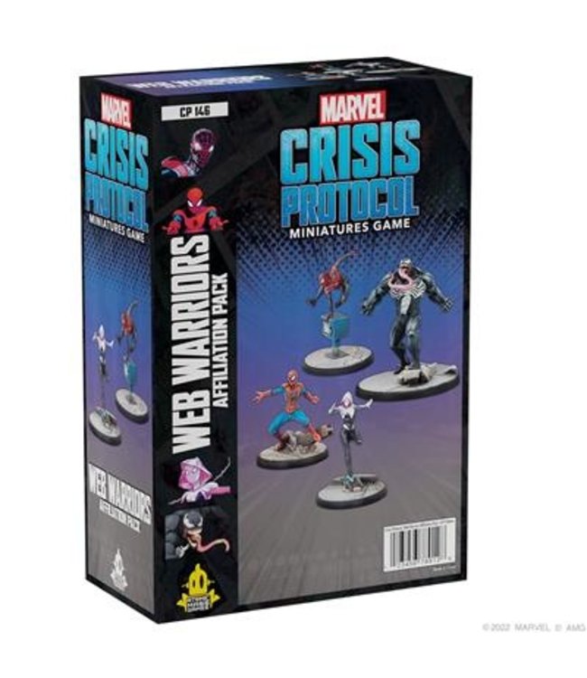 Marvel Marvel Crisis Protocol: Web Warriors Affiliation Pack