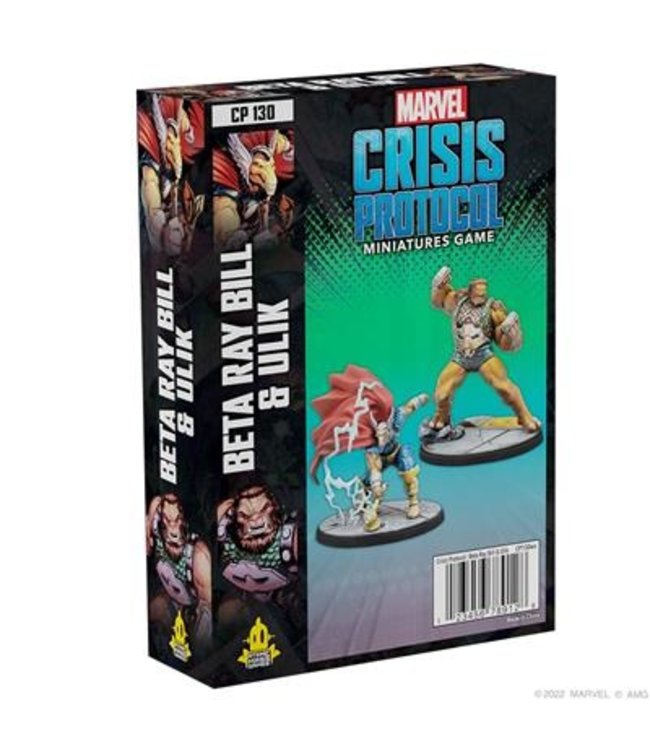 Marvel Marvel Crisis Protocol: Beta Rey Bill & Ulik