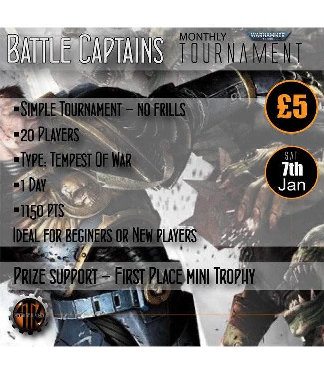 4Tk Gaming Battle Captains Monthly Tournament (Jan-22)