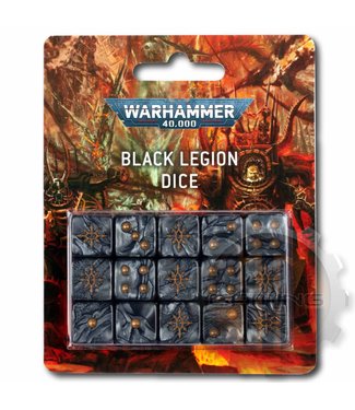 Warhammer 40000 Black Legion Dice