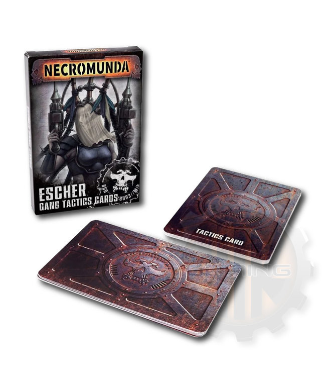 Black Library Necromunda: Escher Gang Tactics Cards
